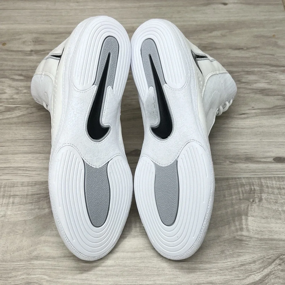 Nike Inflict 4 Wrestling Shoes White Mens size 9.5 HM9674-100